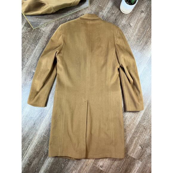 Vintage 1960's J. Press Long Polo Coat Amalgamated Union Tag Camel Hair - Picture 3 of 13